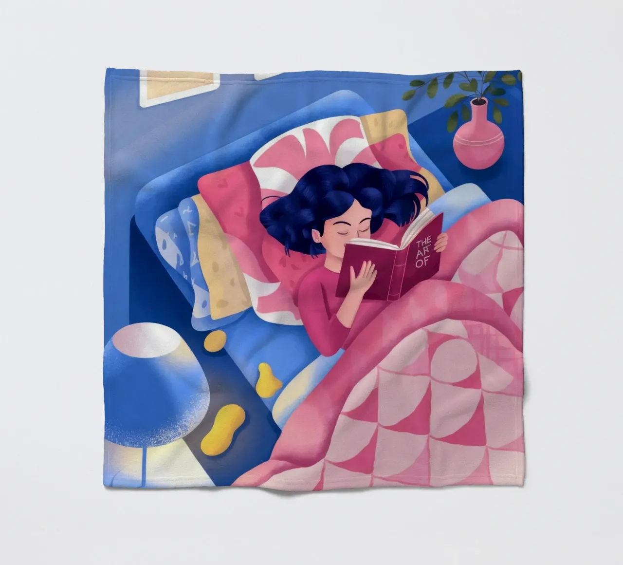 Fuga sognante per andare a letto coperta in pile da Fine Sanctuary