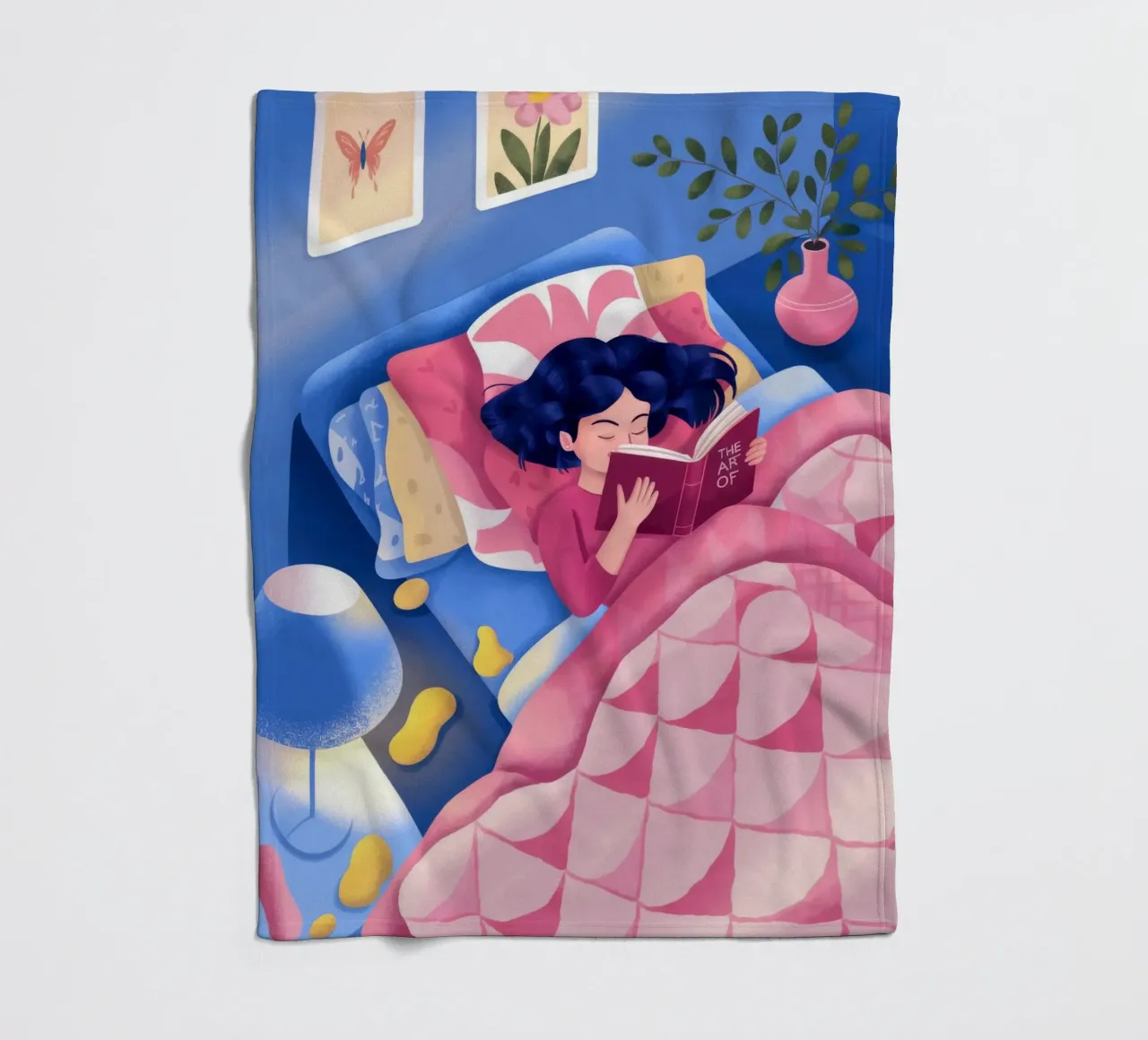 Fuga sognante per andare a letto coperta in pile da Fine Sanctuary