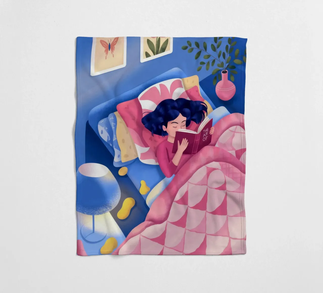 Fuga sognante per andare a letto coperta in pile da Fine Sanctuary
