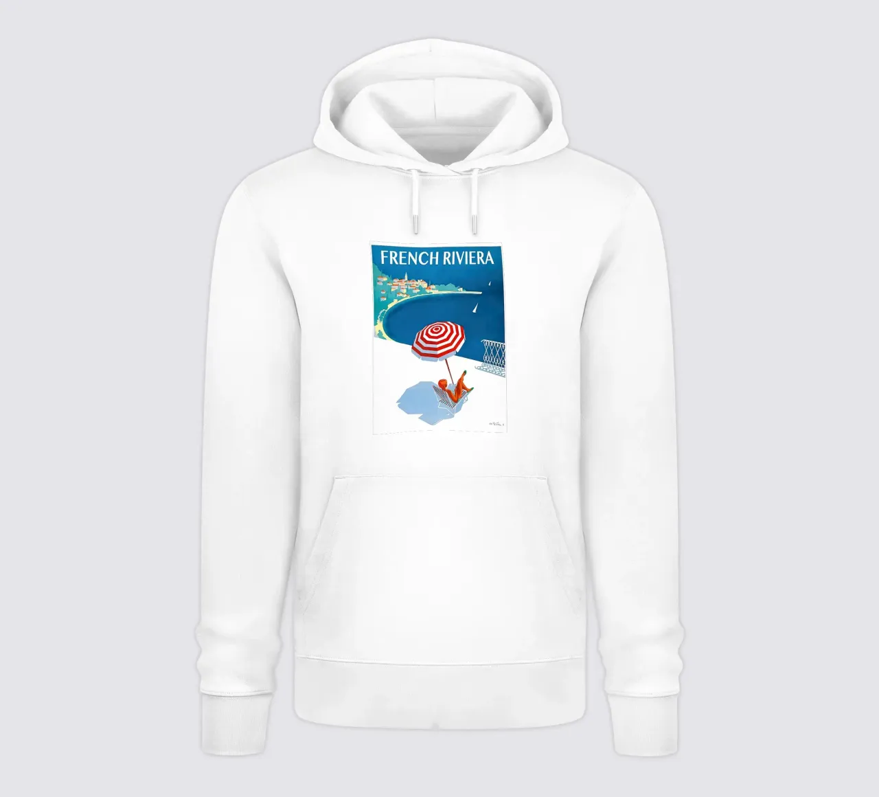Cote D'Azure '1954 French Riviera Travel hoodie by MIa_Dispath