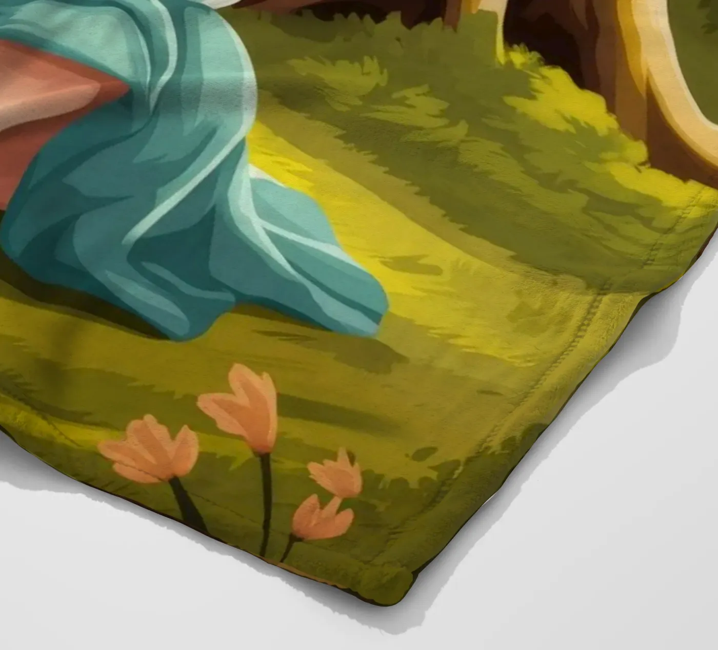 Enchanted Forest Lesen Fleecedecke von Fine Sanctuary