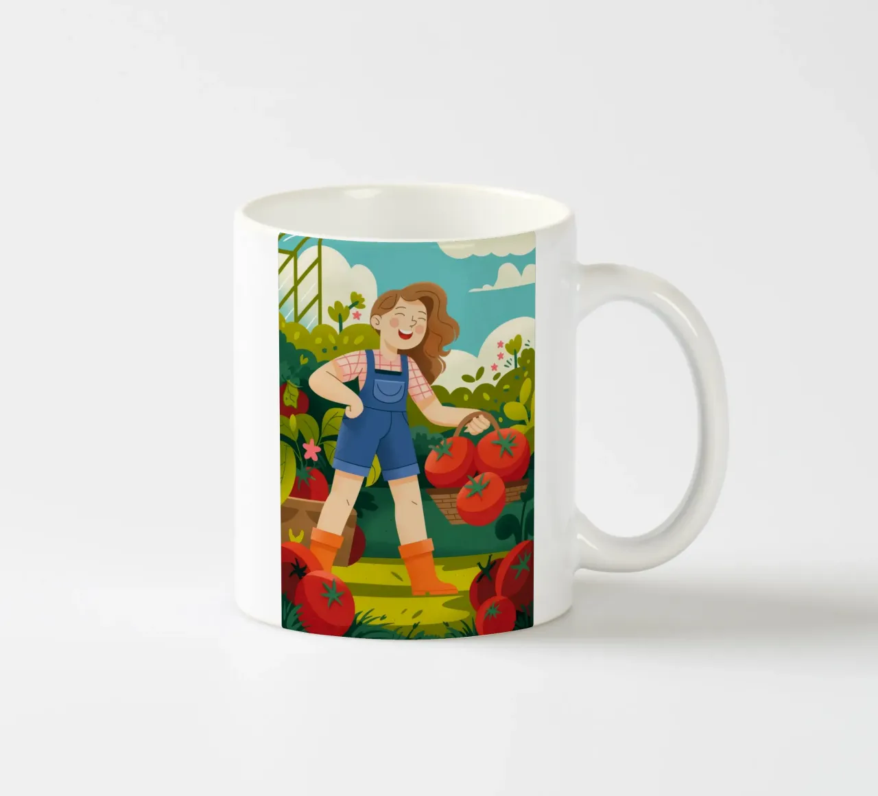 Momento di raccolto gioioso tazza in ceramica da Fine Sanctuary