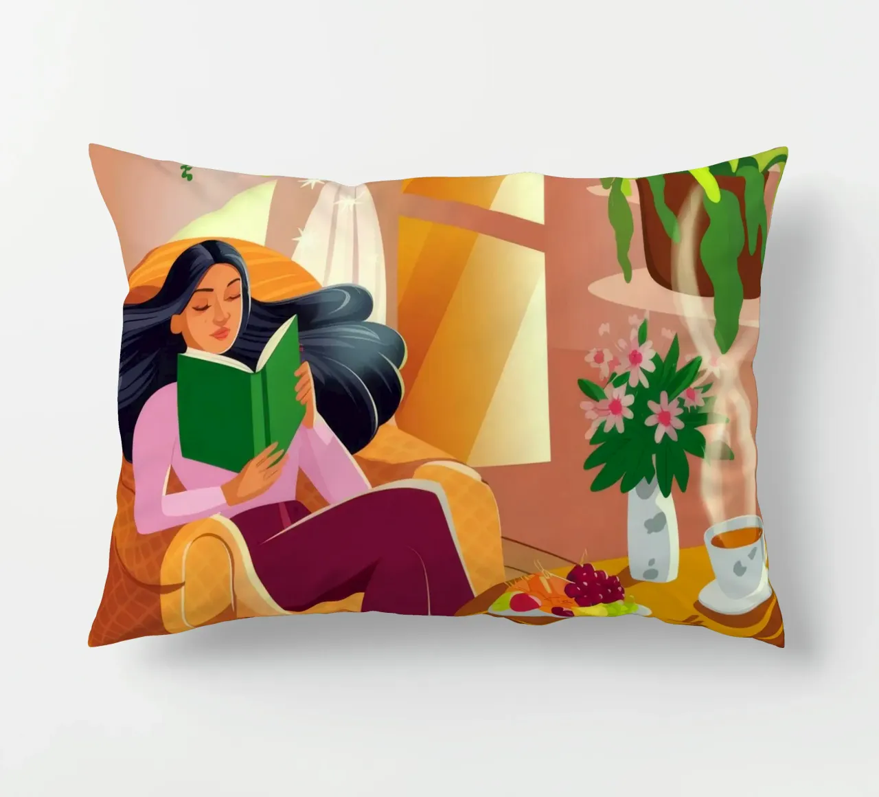 Lecture d'intérieur confortable coussin de Fine Sanctuary