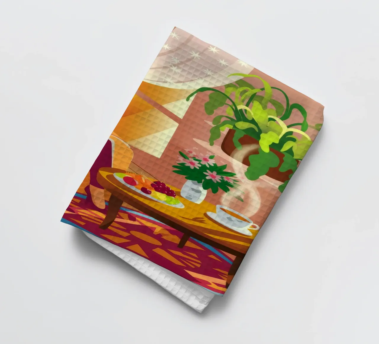 Lecture d'intérieur confortable torchon de Fine Sanctuary