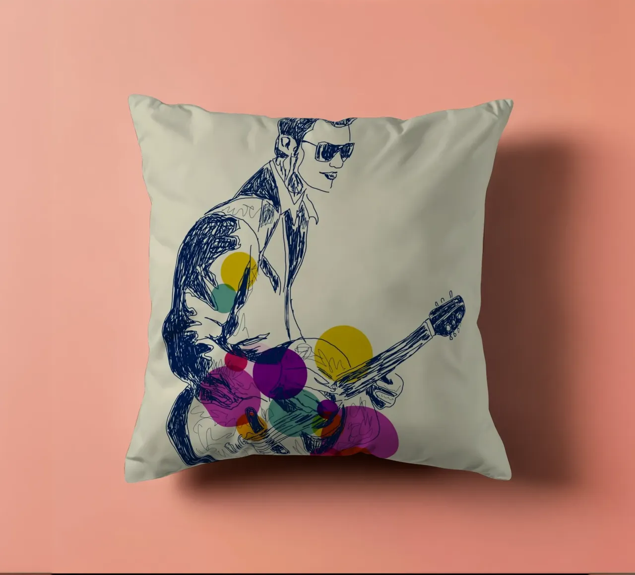 Retro Vibes cuscino da Indigo Rain