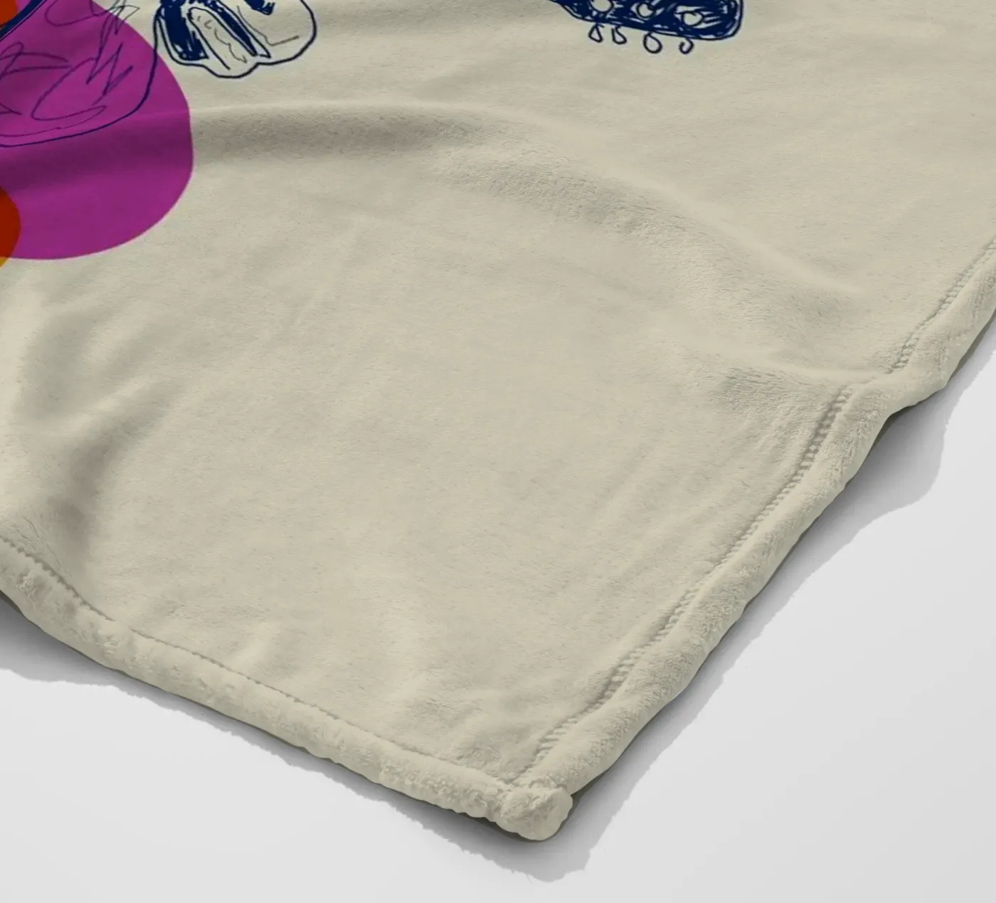 Retro Vibes fleecedeken van Indigo Rain