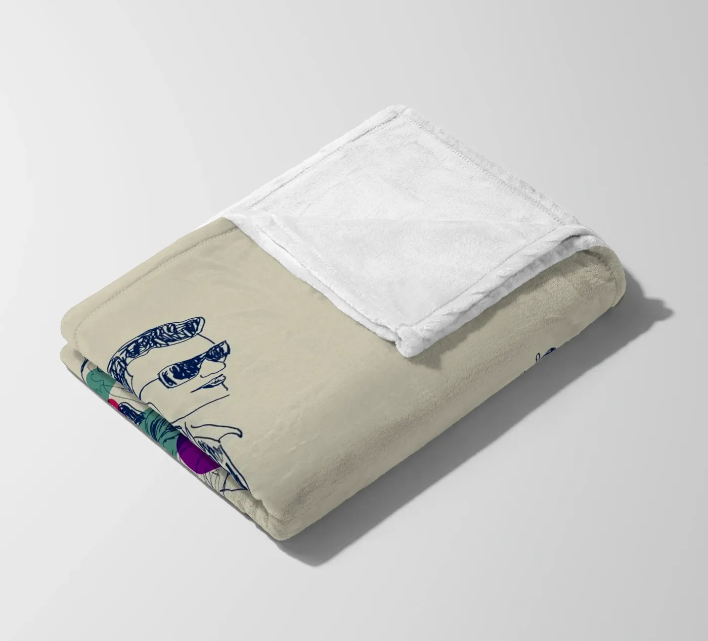 Retro Vibes fleecedeken van Indigo Rain