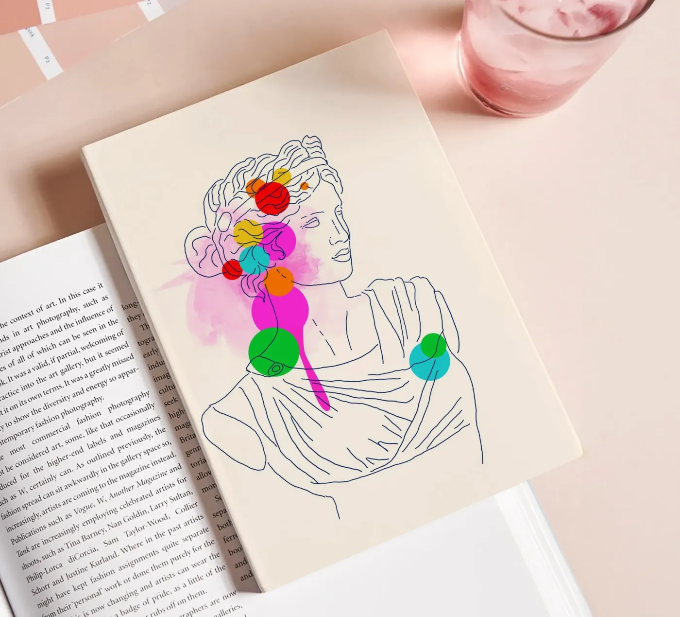 Modern Muse notebook by Indigo Rain