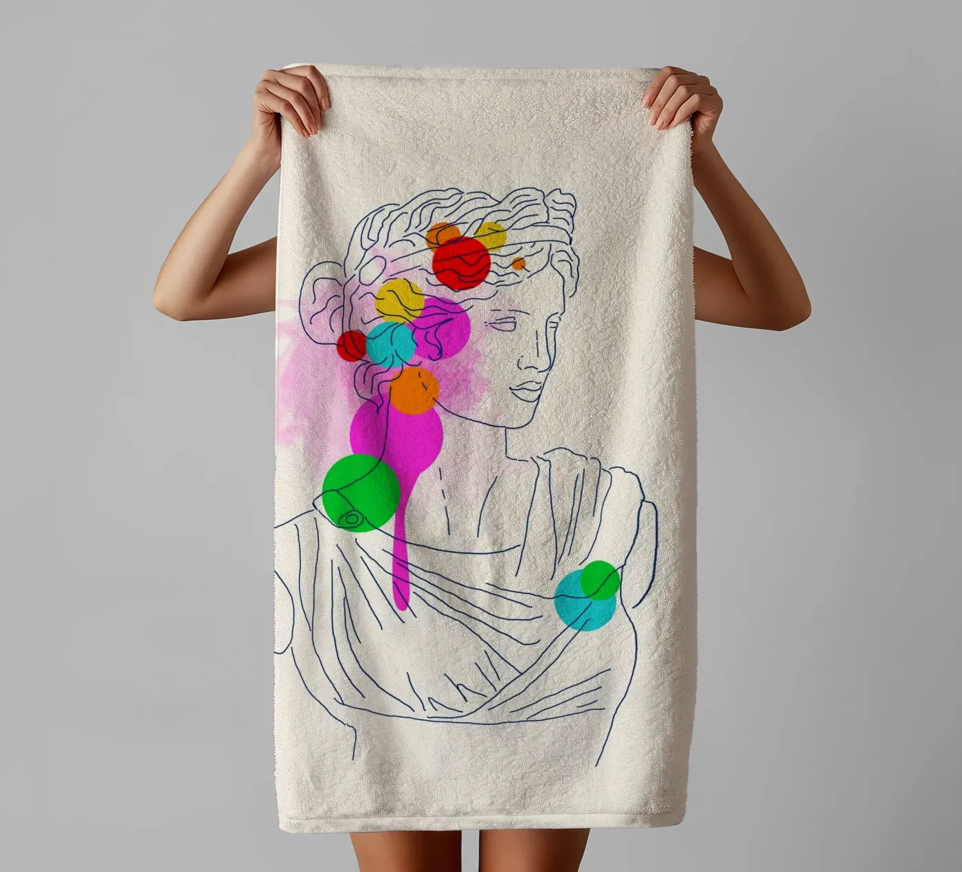 Modern Muse towel by Indigo Rain