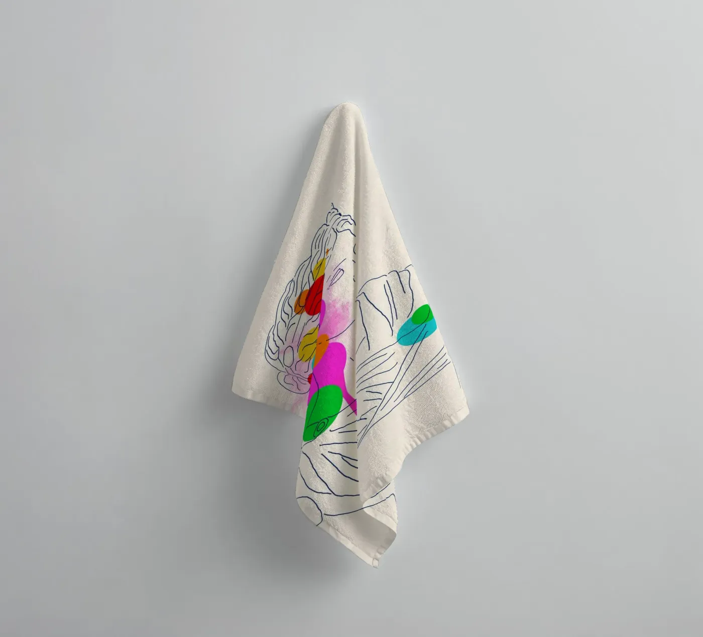 Modern Muse towel by Indigo Rain