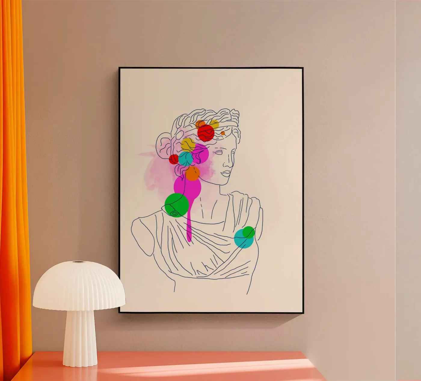 Modern Muse plexiglass da Indigo Rain