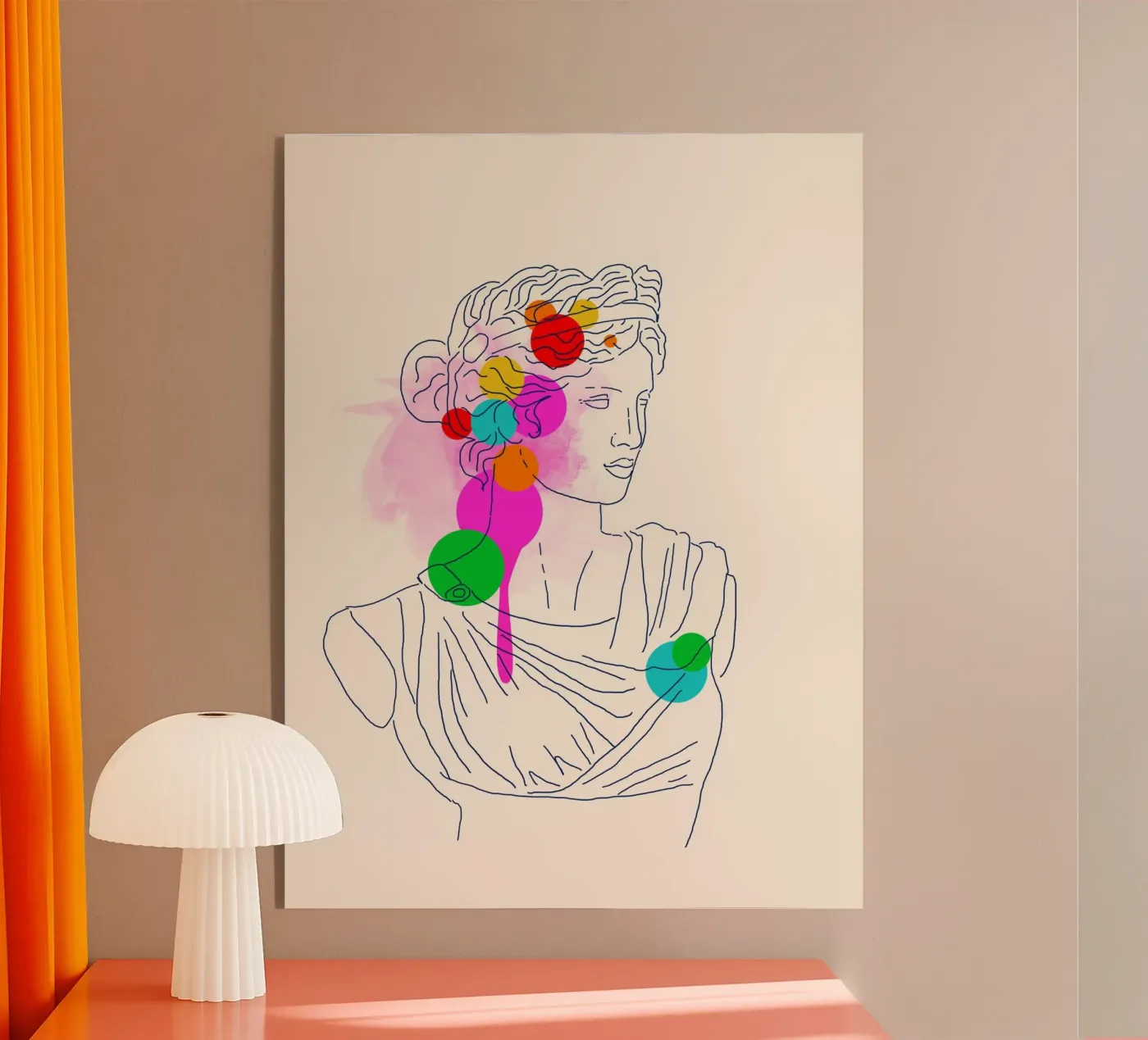 Modern Muse plexiglass da Indigo Rain