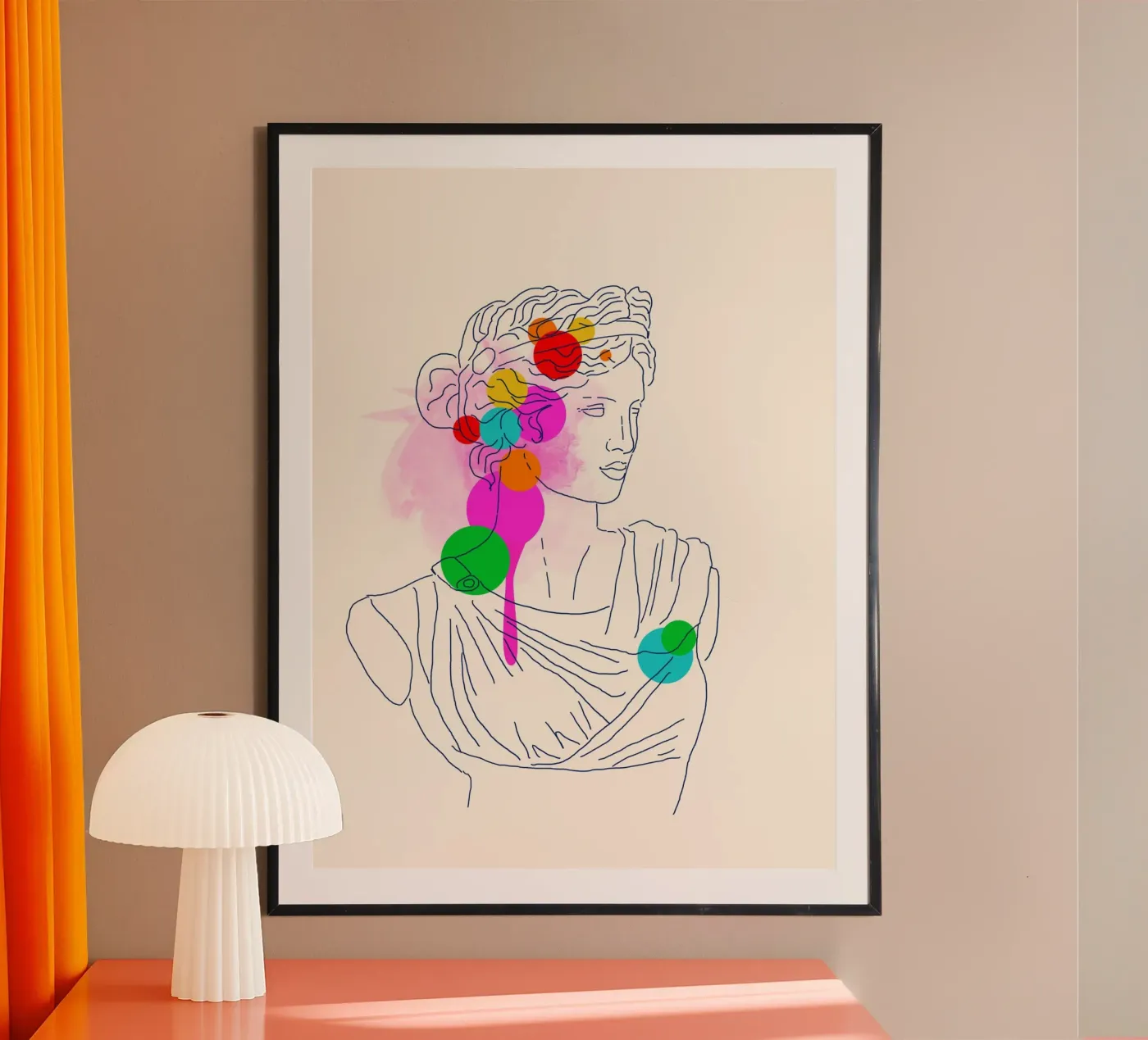 Modern Muse poster da Indigo Rain