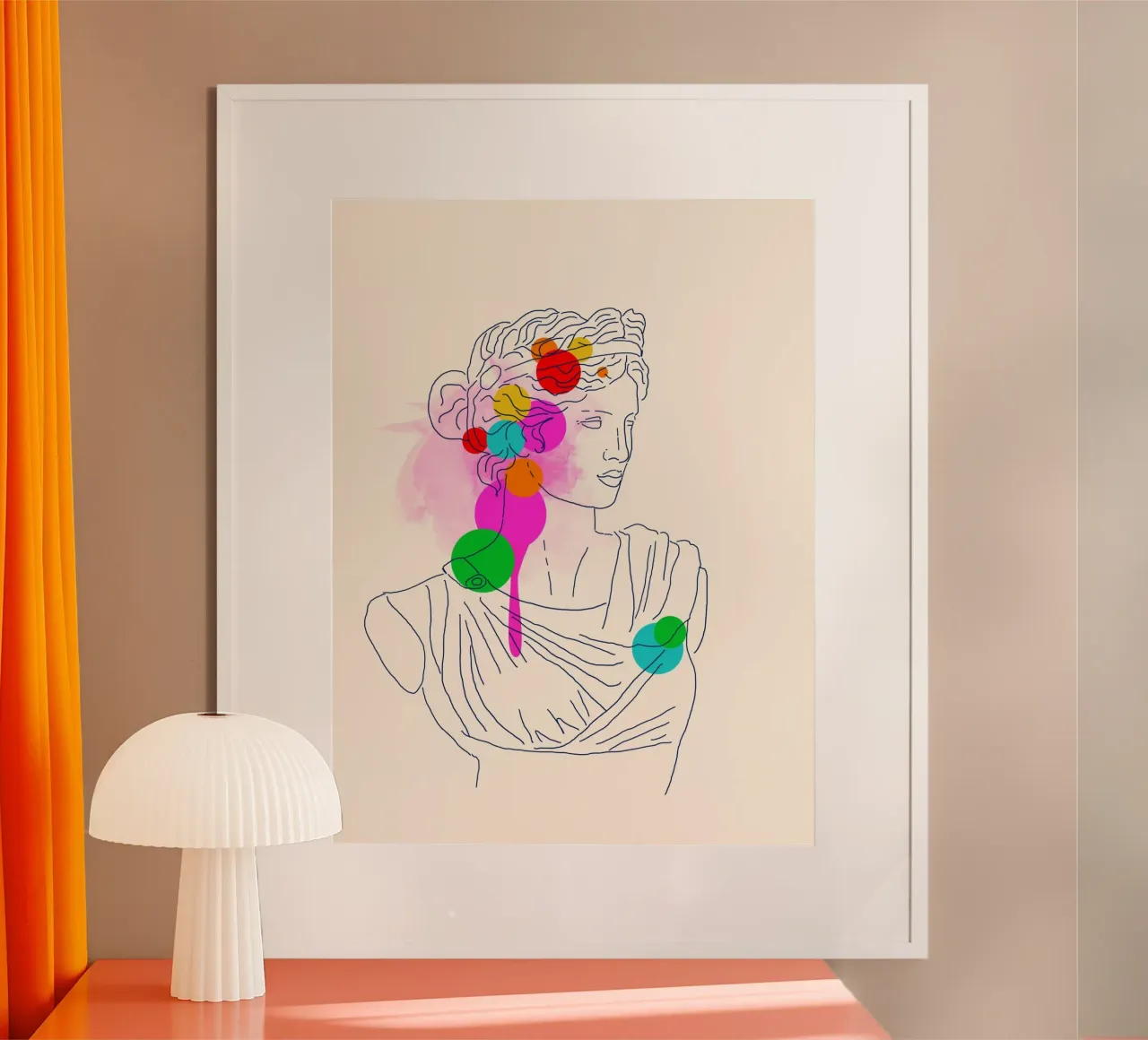 Modern Muse poster da Indigo Rain