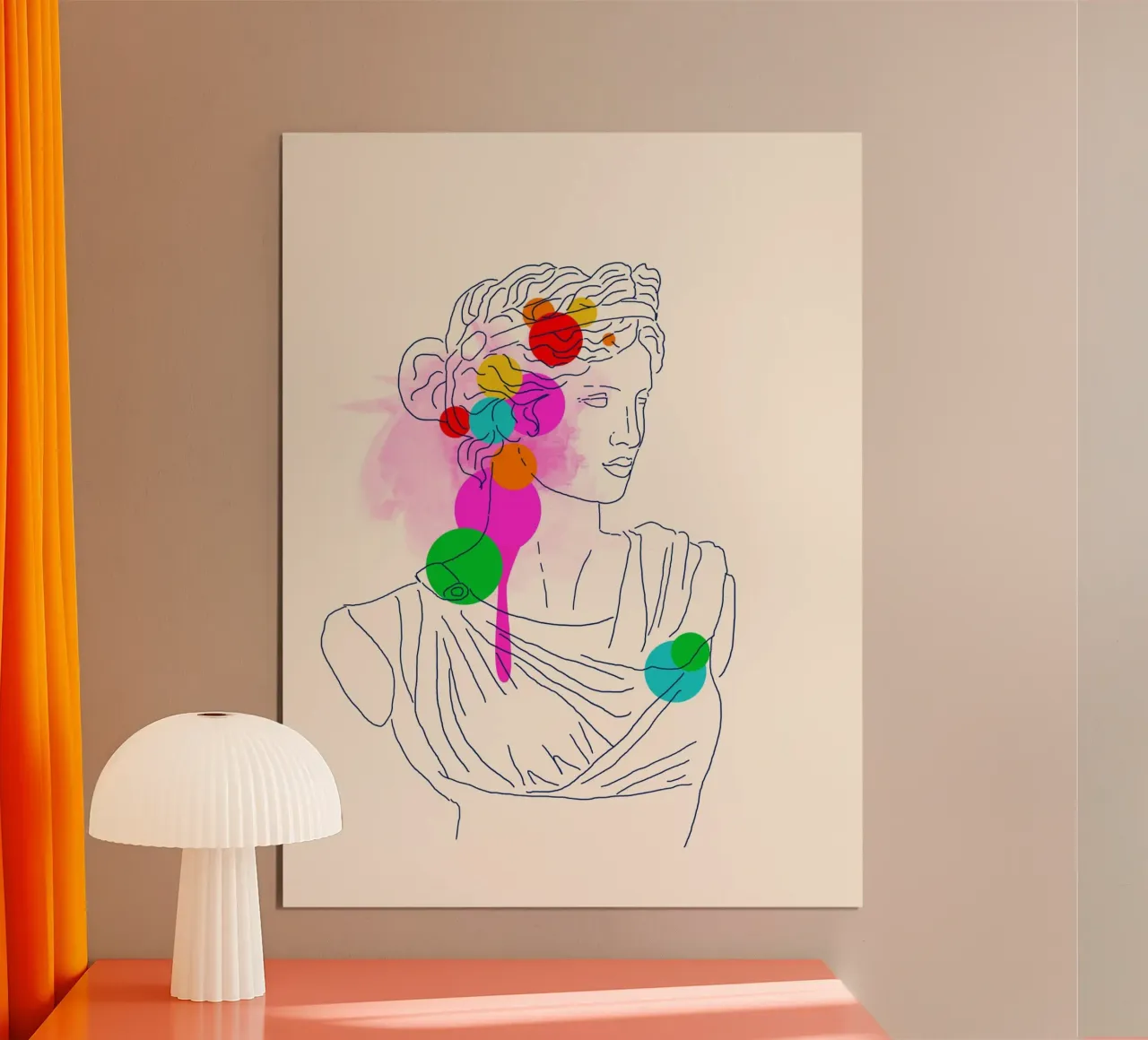 Modern Muse poster da Indigo Rain