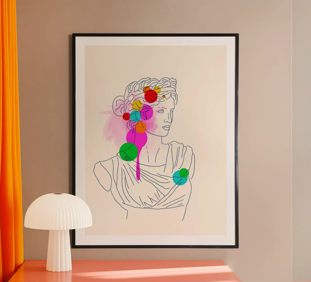 Modern Muse poster da Indigo Rain