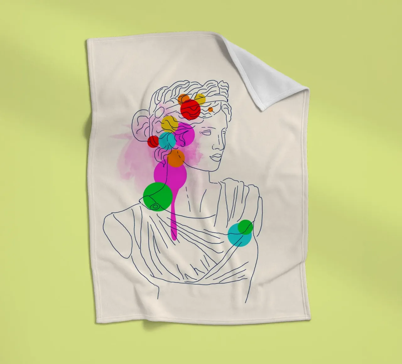 Modern Muse fleecedeken van Indigo Rain