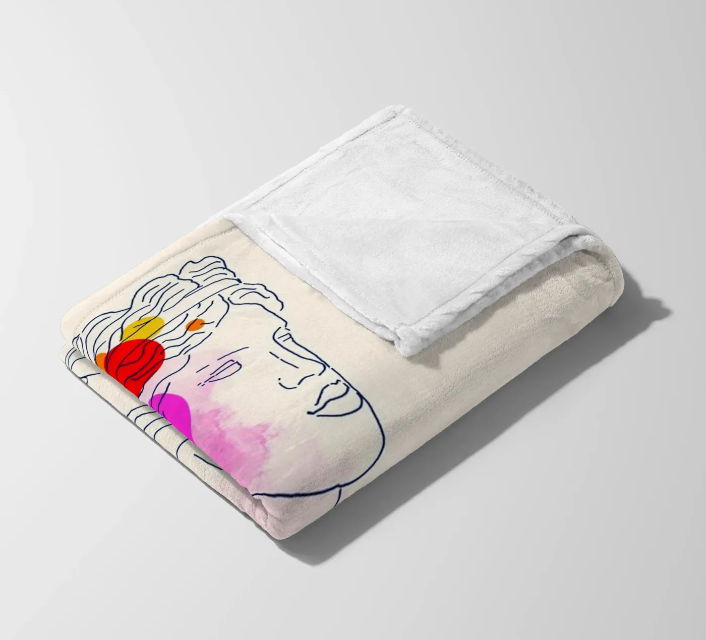 Modern Muse coperta in pile da Indigo Rain