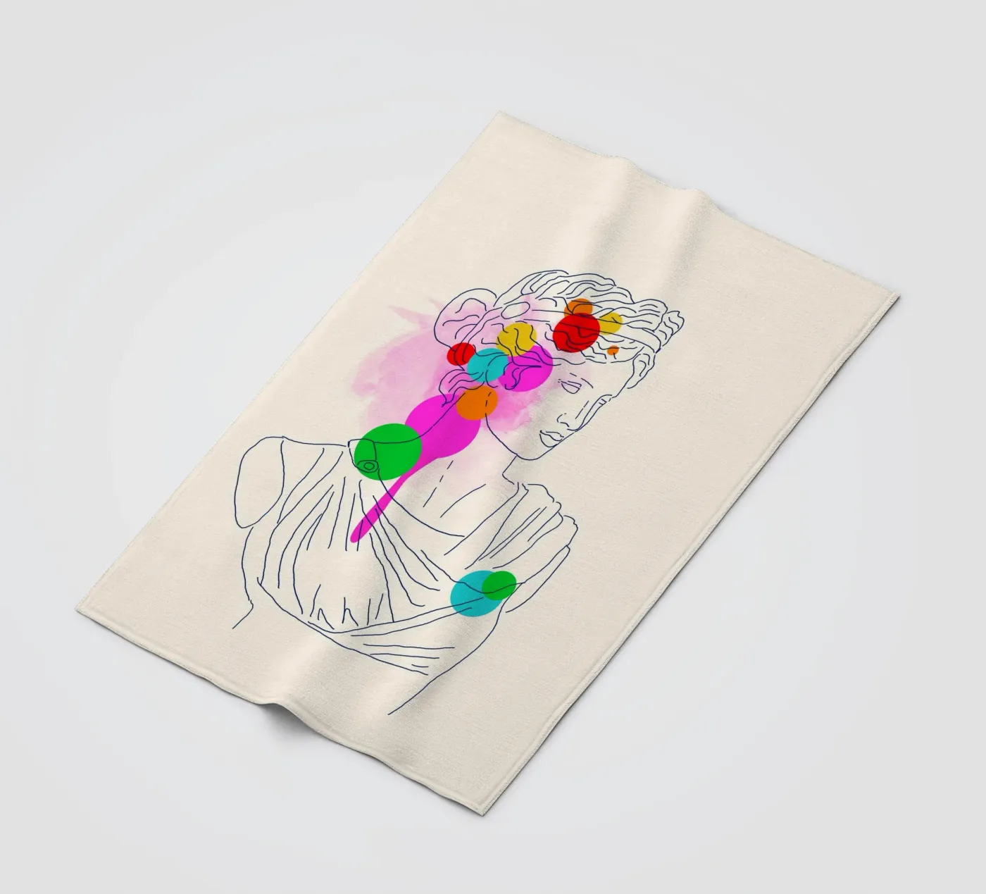 Modern Muse coperta in pile da Indigo Rain