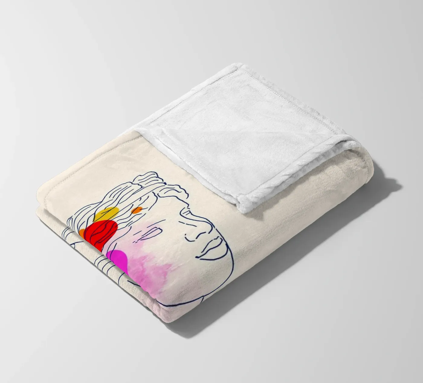 Modern Muse coperta in pile da Indigo Rain