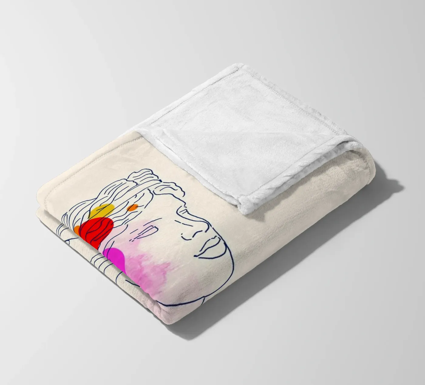 Modern Muse coperta in pile da Indigo Rain