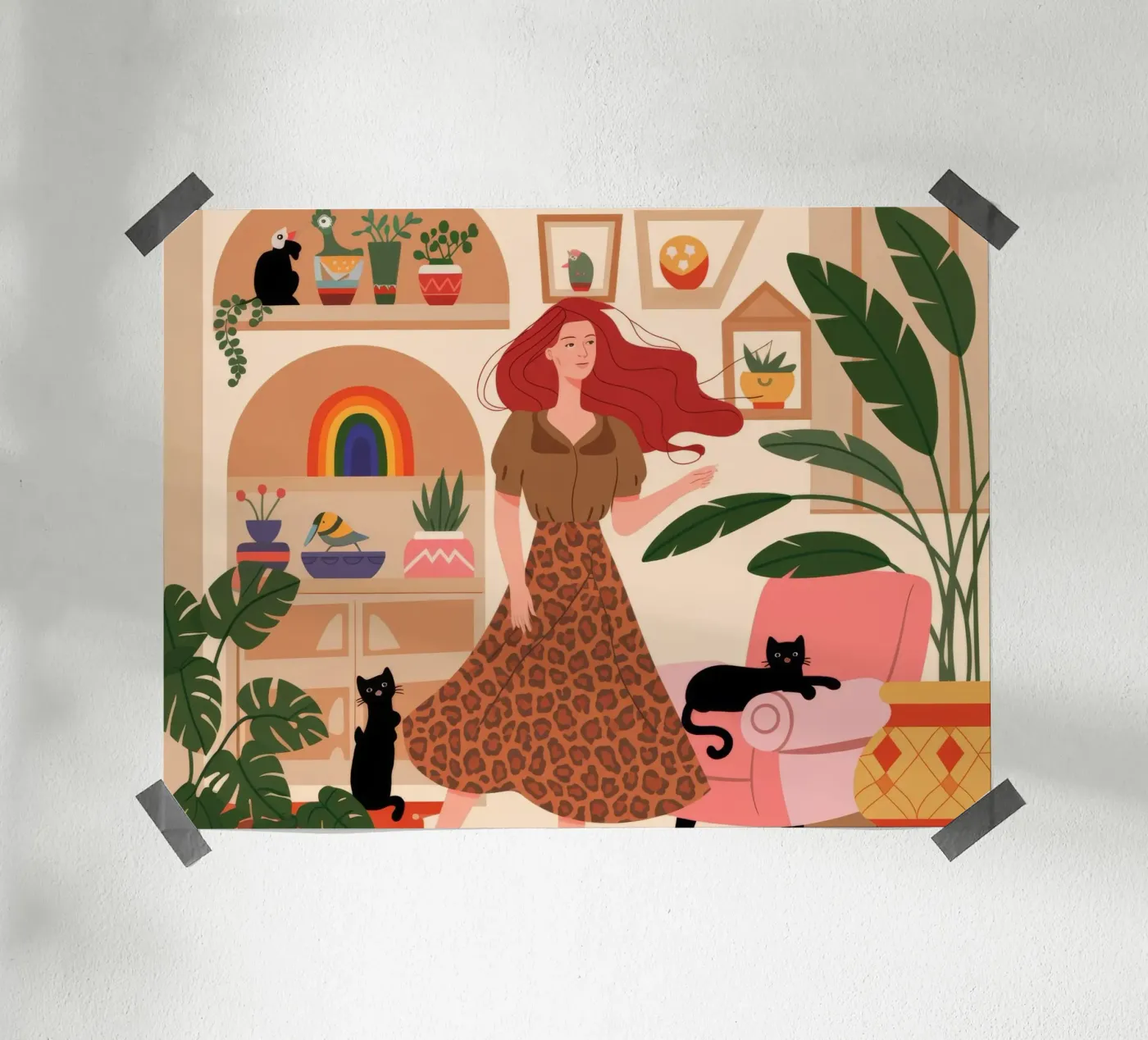 Vibrant Home Decor poster by Fine Sanctuary
