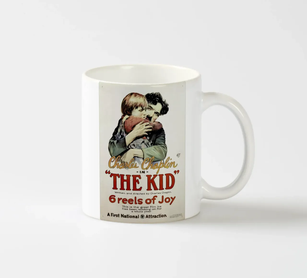 Charlie Chaplin 'The Kid' tazza in ceramica da ARTOTHEK