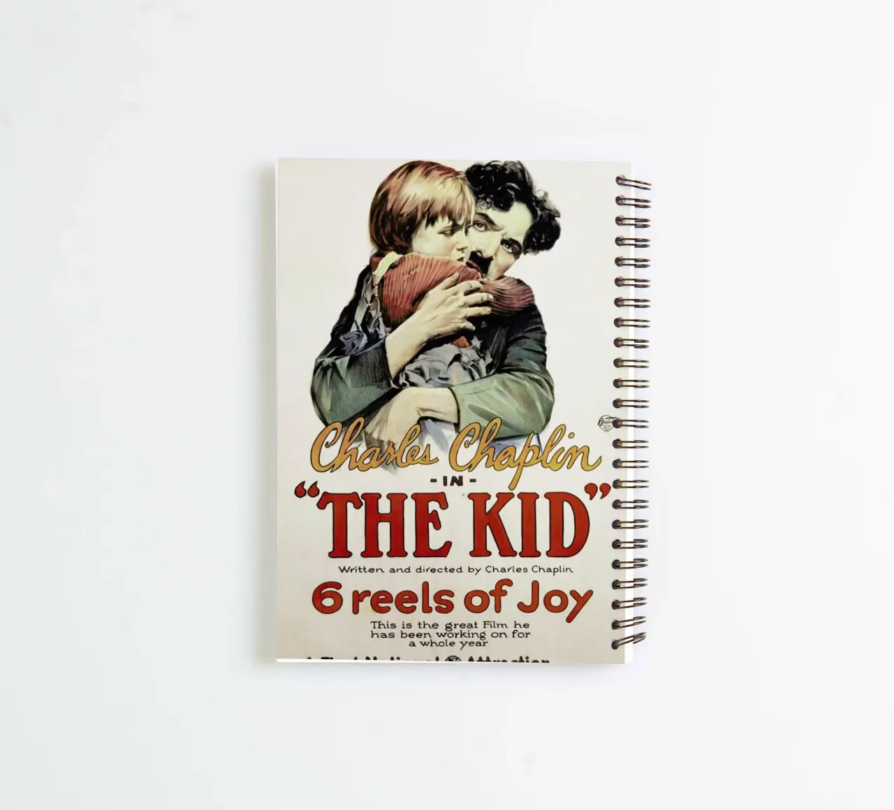 Charlie Chaplin 'The Kid' spiral notebook by ARTOTHEK