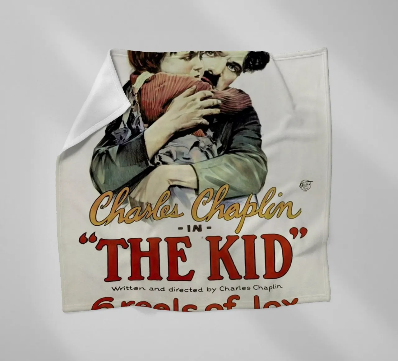 Charlie Chaplin 'The Kid' coperta in pile da ARTOTHEK