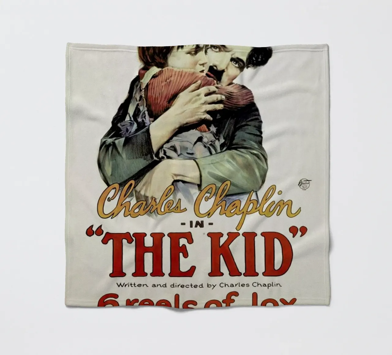 Charlie Chaplin 'The Kid' coperta in pile da ARTOTHEK