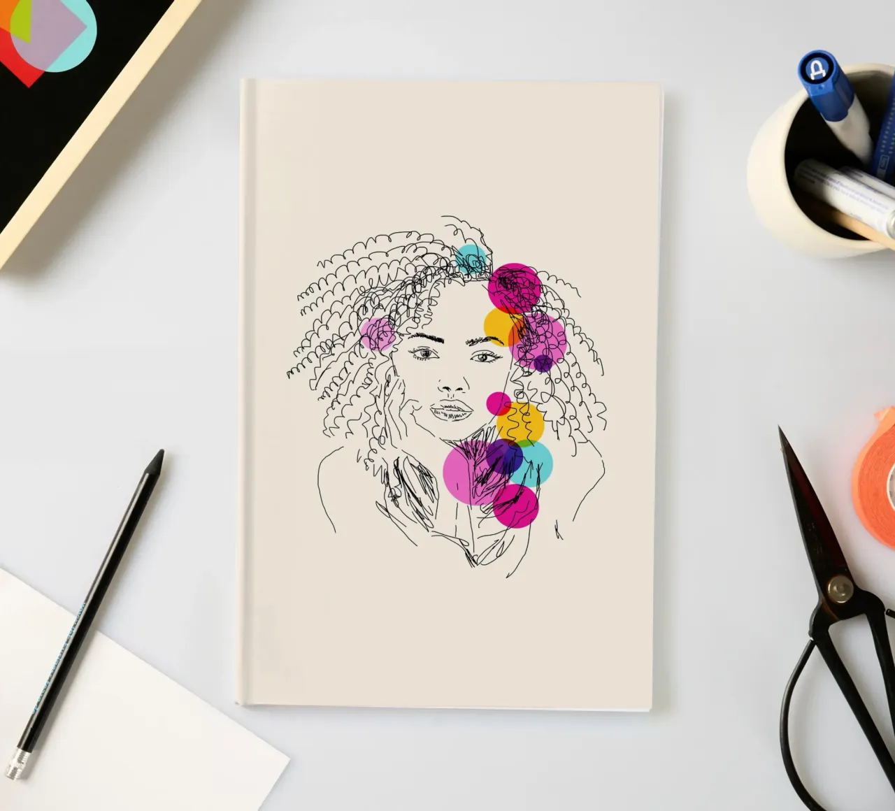 Power in Every Line notebook by Indigo Rain