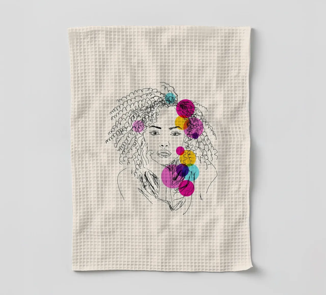 Power in Every Line torchon de Indigo Rain