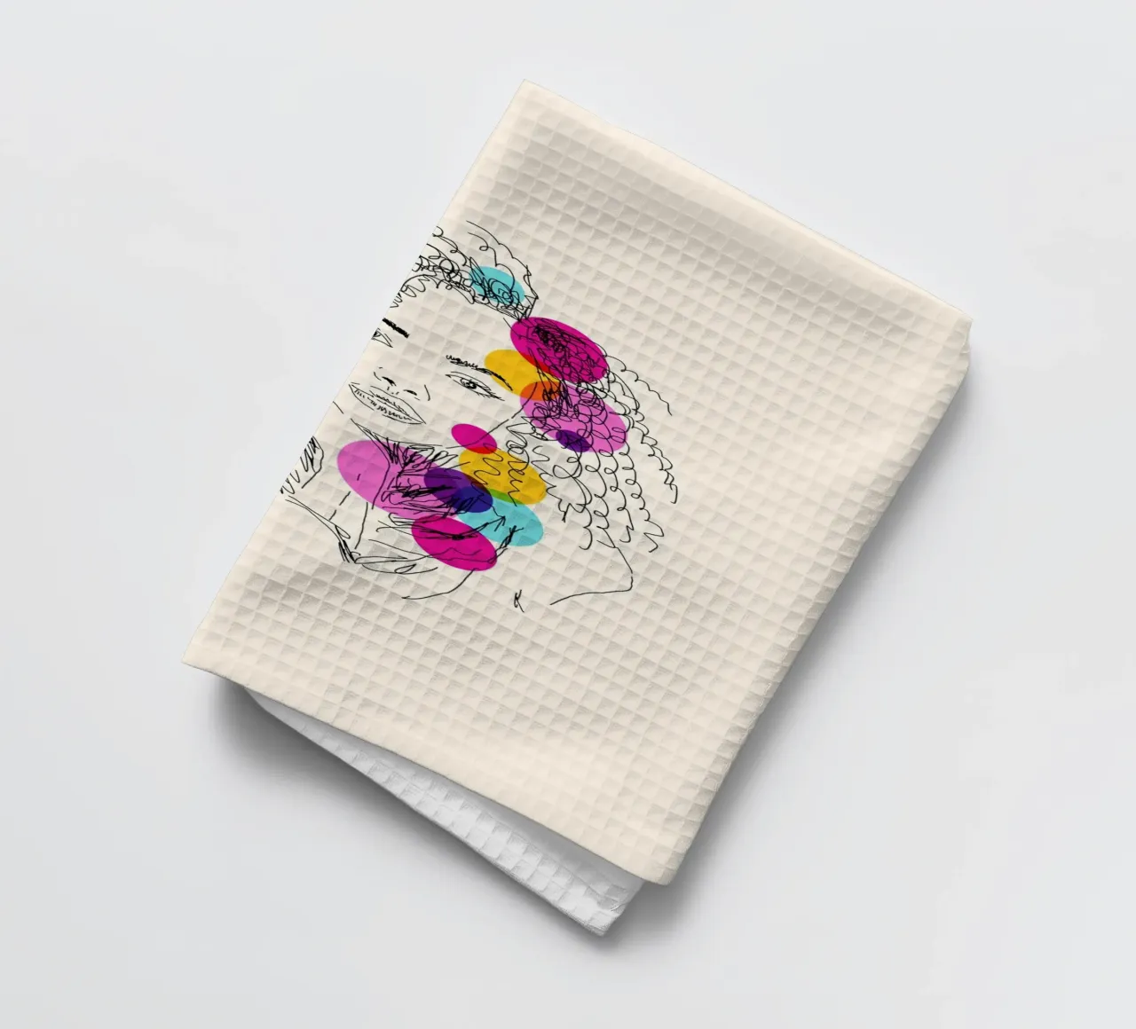 Power in Every Line torchon de Indigo Rain