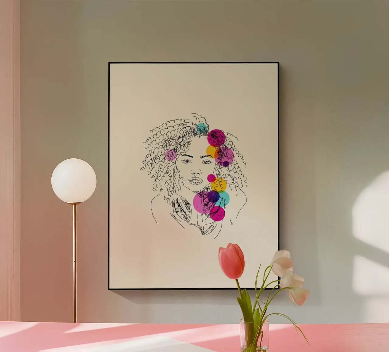 Power in Every Line plexiglass da Indigo Rain