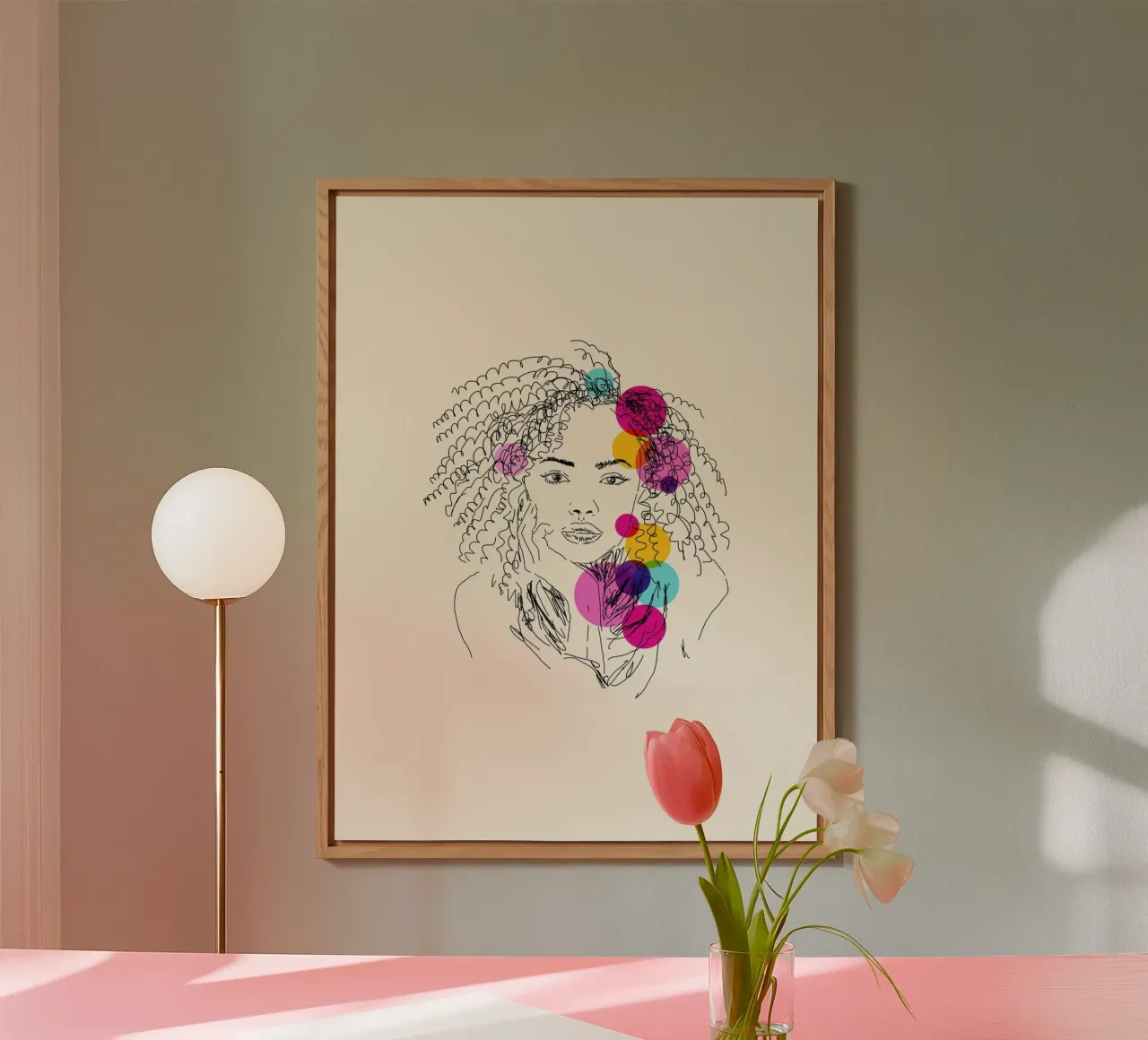 Power in Every Line alluminio dibond da Indigo Rain