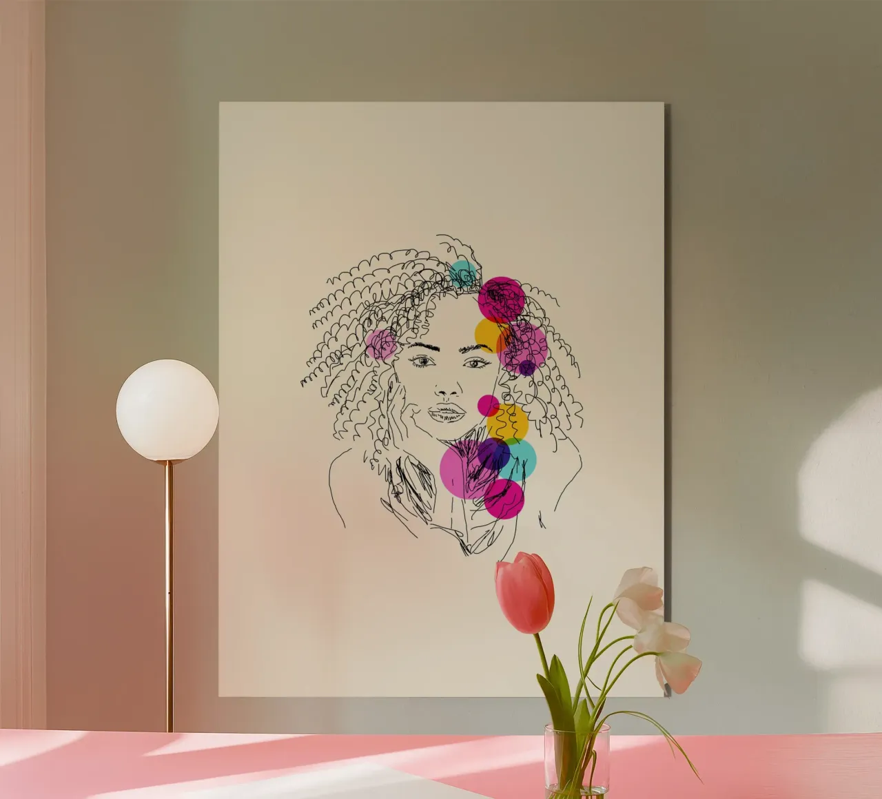 Power in Every Line alluminio dibond da Indigo Rain