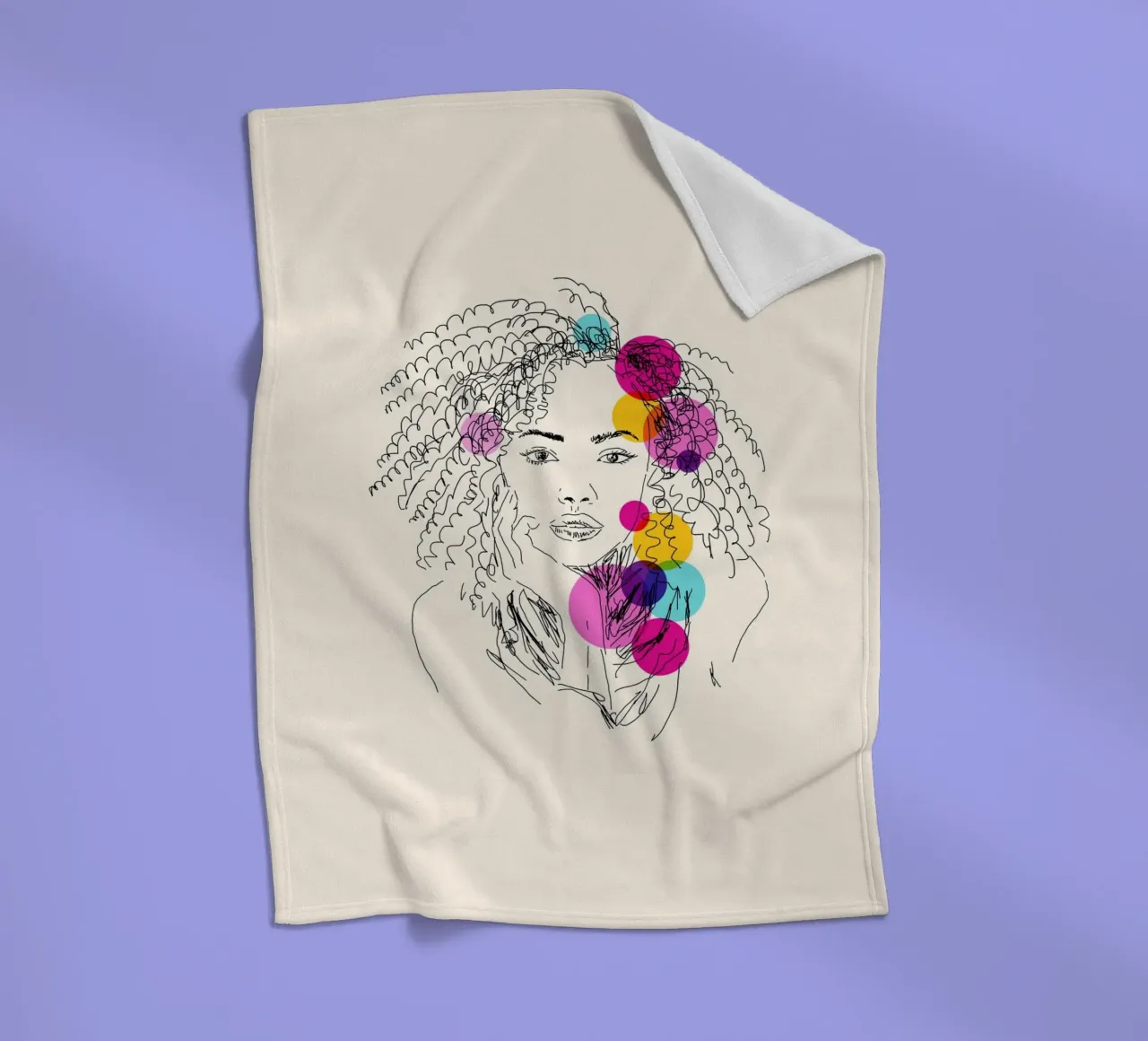 Power in Every Line coperta in pile da Indigo Rain