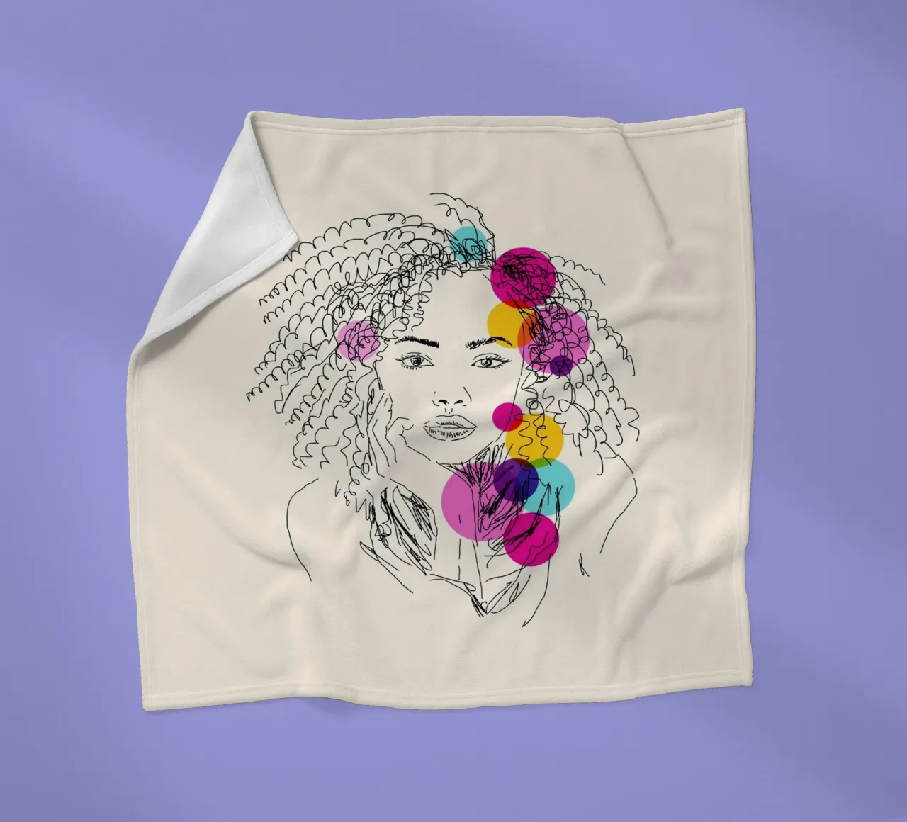 Power in Every Line coperta in pile da Indigo Rain