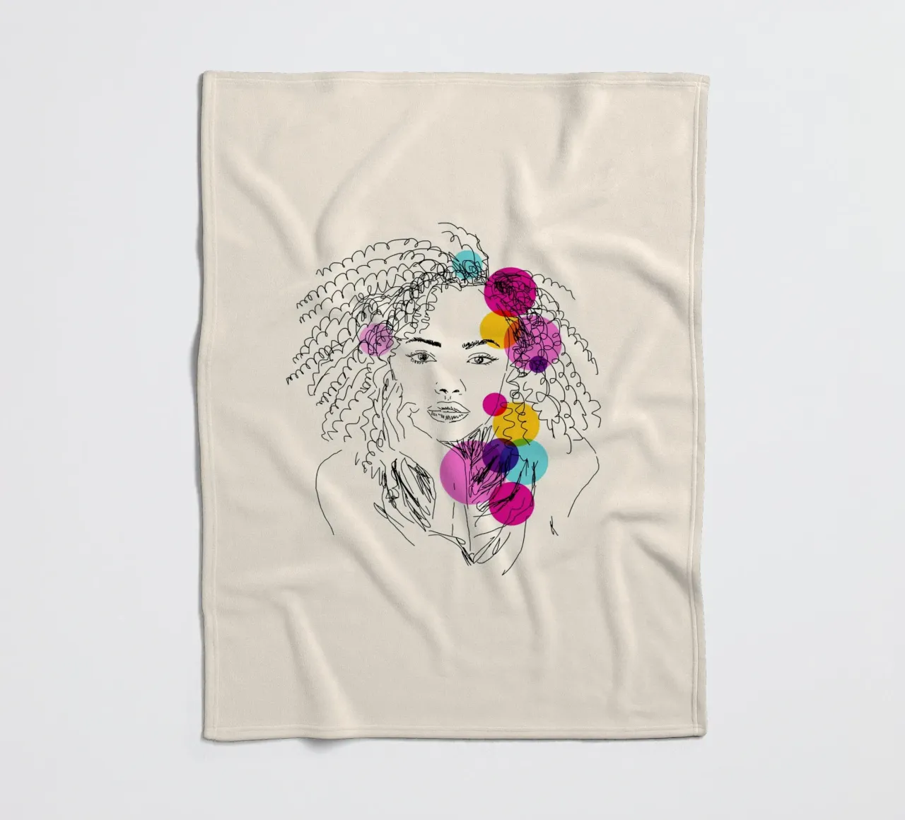 Power in Every Line coperta in pile da Indigo Rain