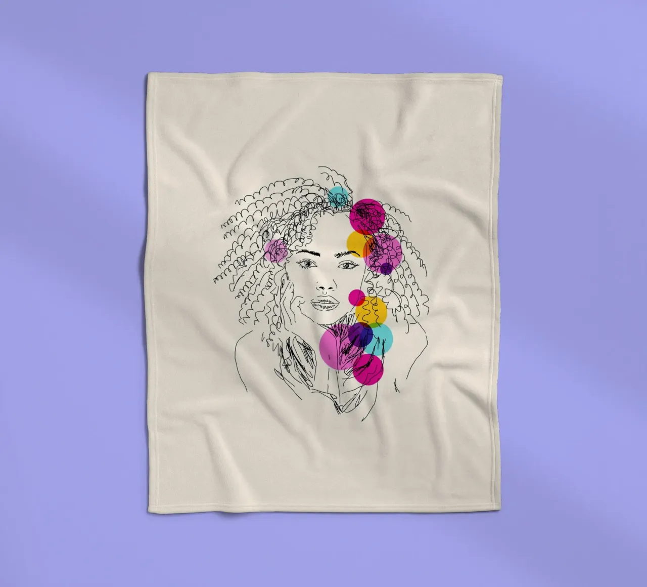 Power in Every Line coperta in pile da Indigo Rain