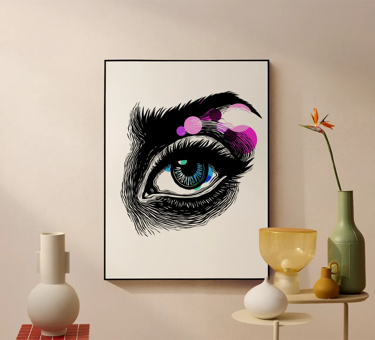 Through Her Eye plexiglass da Indigo Rain