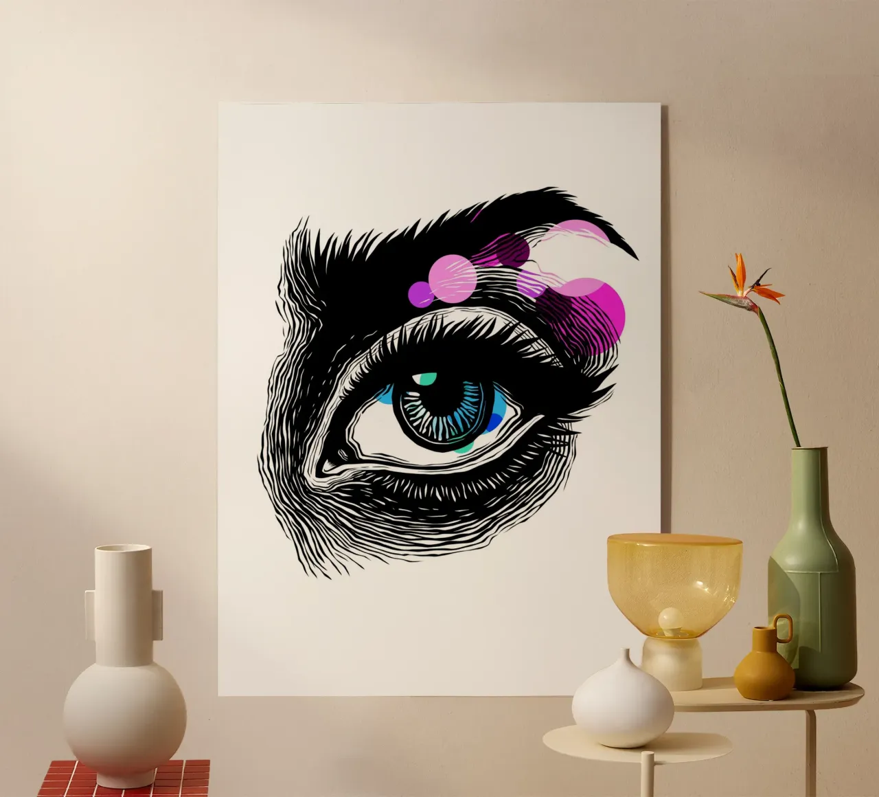 Through Her Eye plexiglass da Indigo Rain