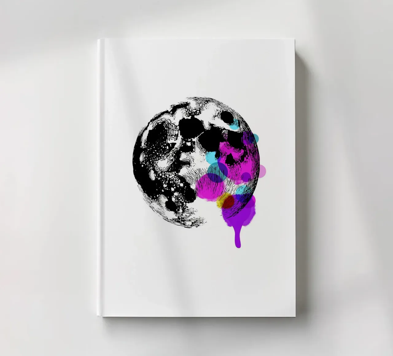 The Moon notebook by Indigo Rain