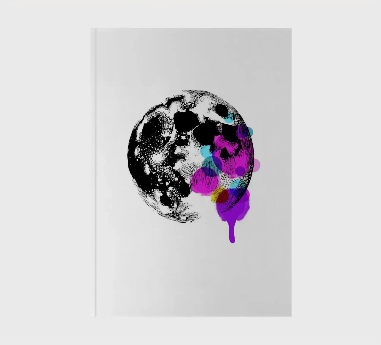 The Moon notebook by Indigo Rain