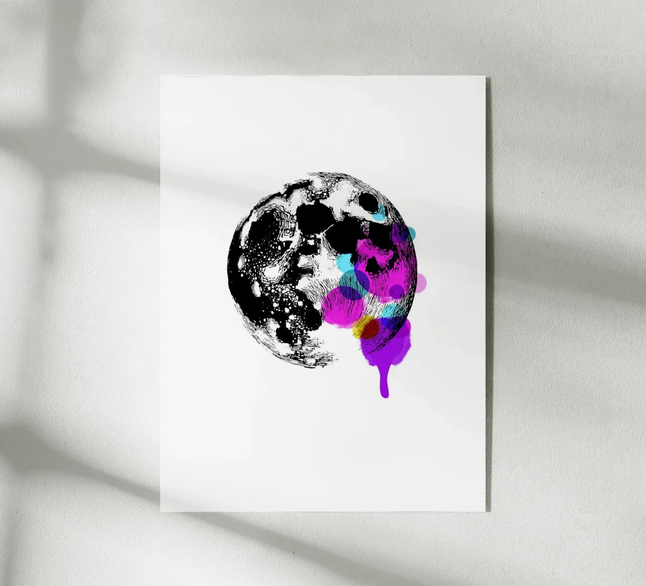 The Moon plexiglass da Indigo Rain