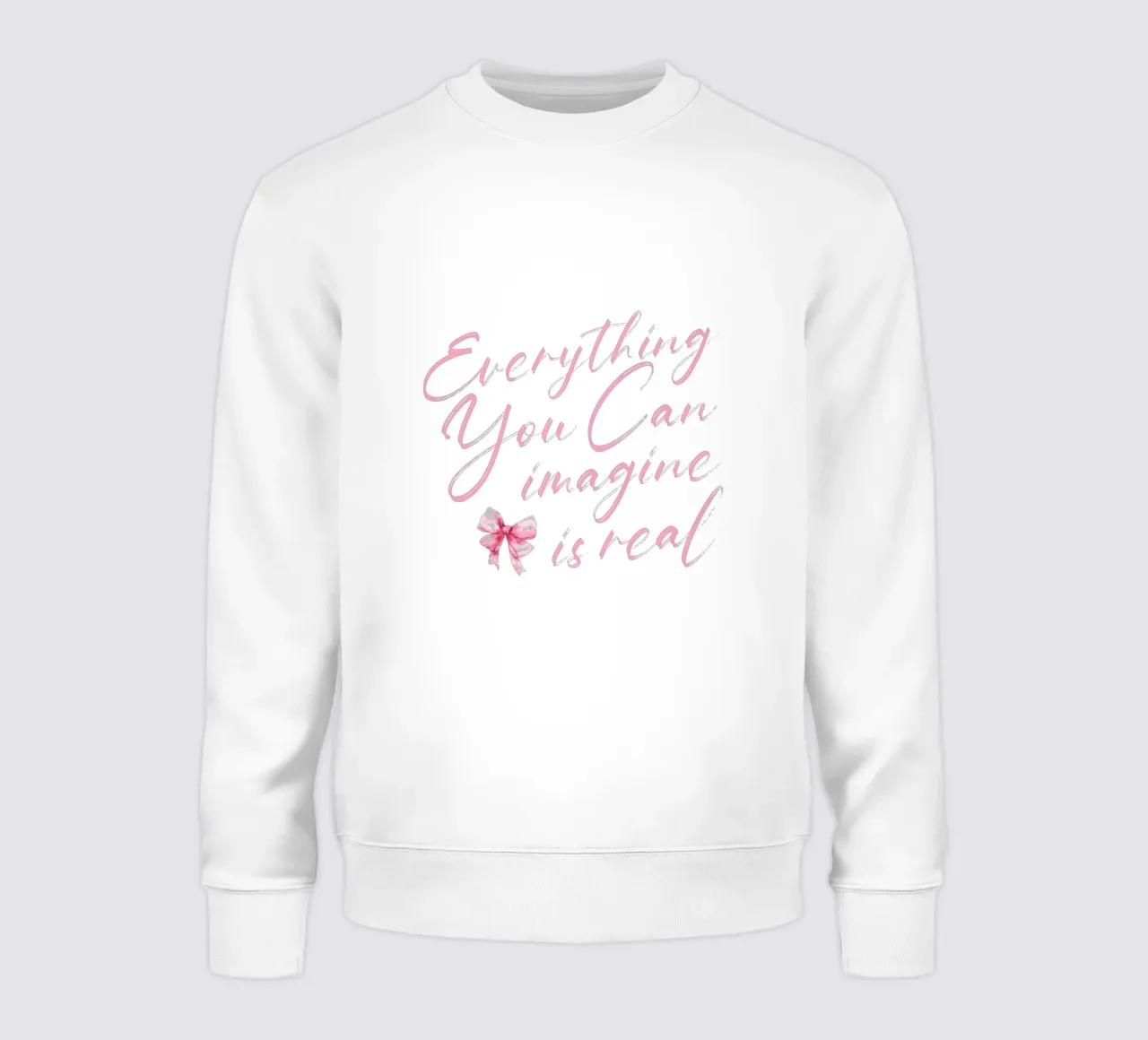 Todo lo que puedas imaginar es real sudadera de Gunawan Rb