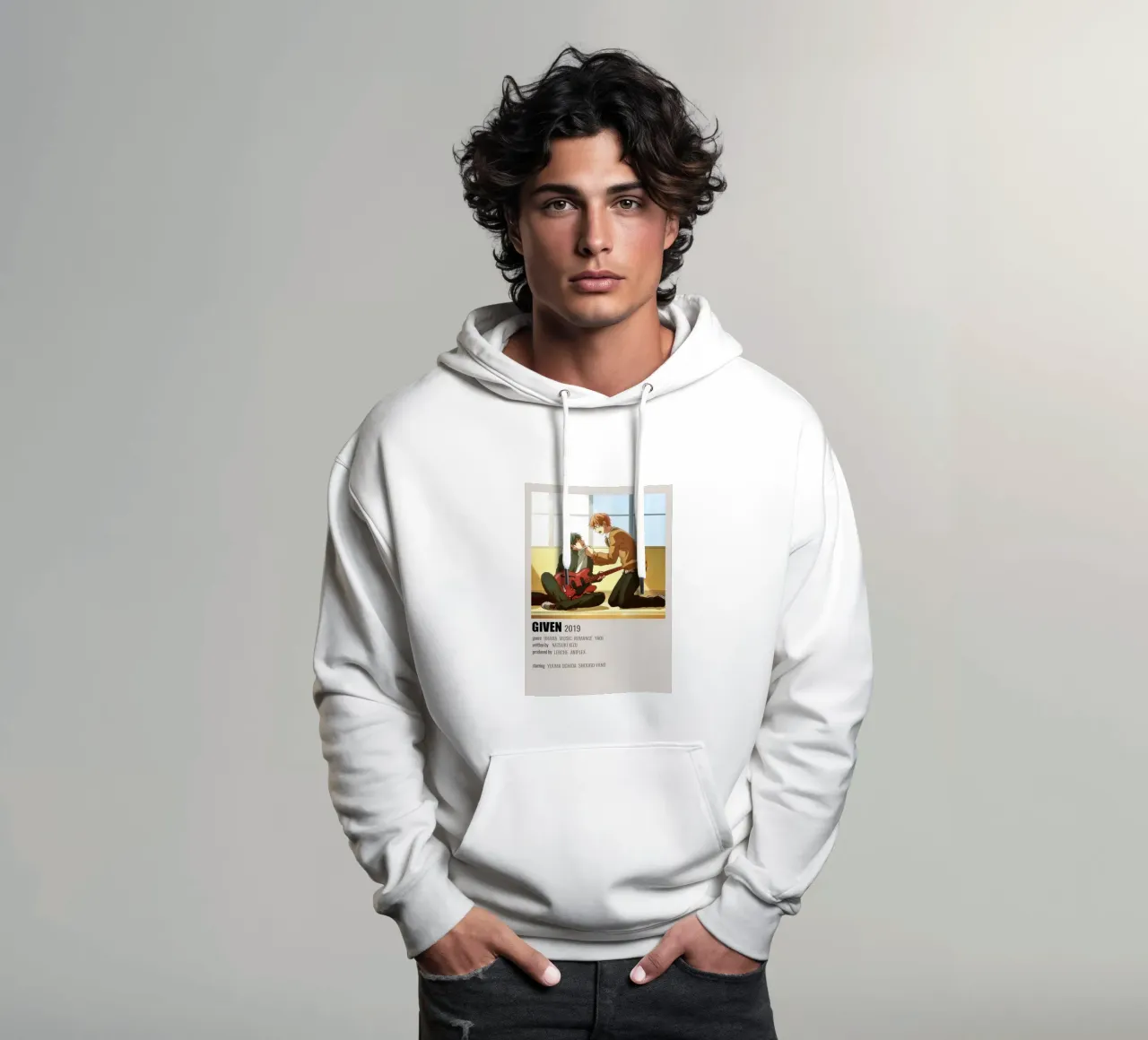 GIVEN 2019 felpa con cappuccio da Totoya