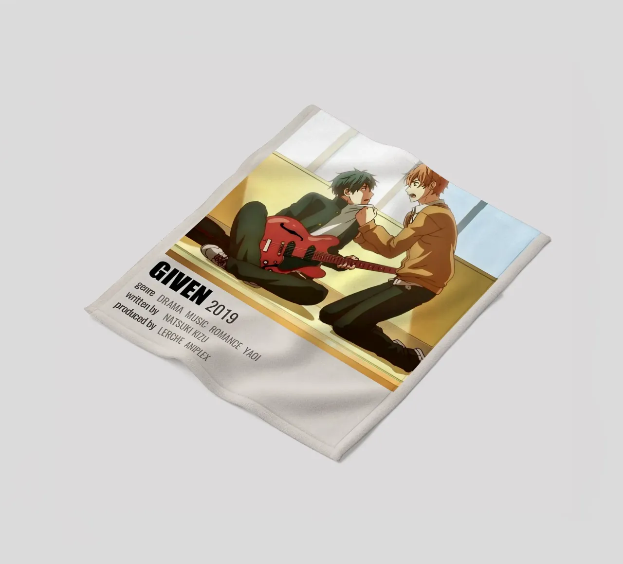 GIVEN 2019 coperta in pile da Totoya