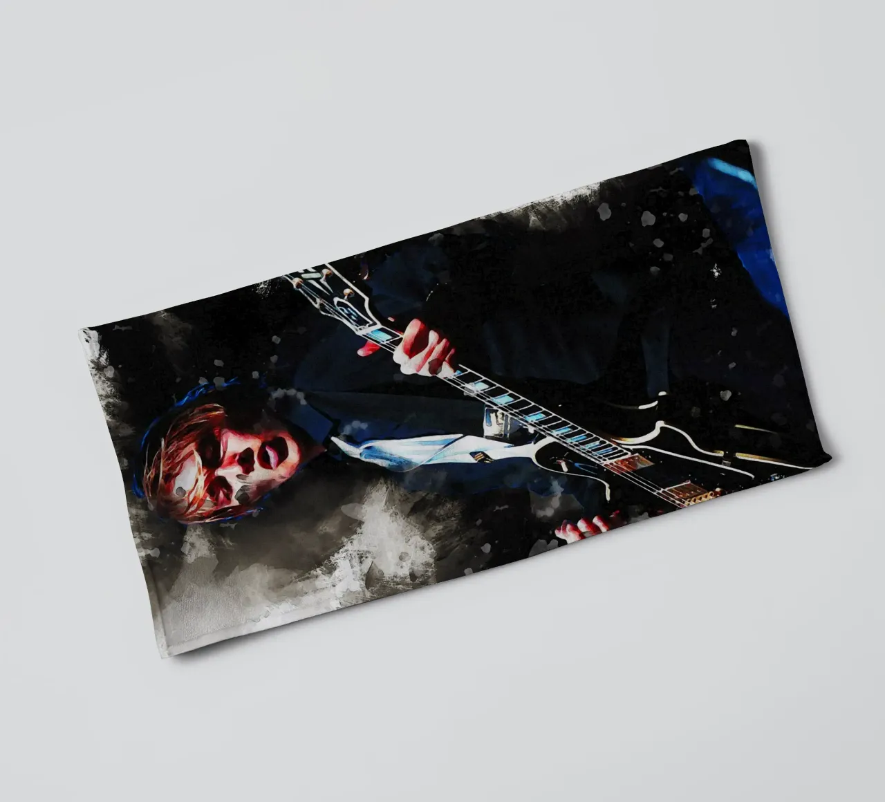 Smudge of Daniel johns towel by Gunawan Rb