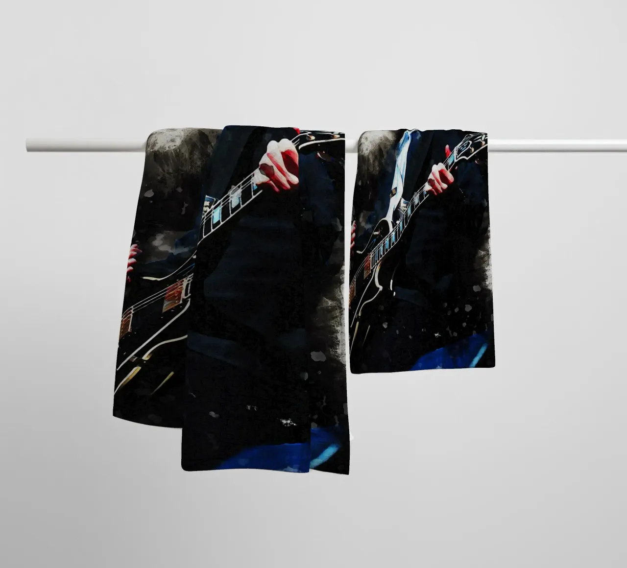 Smudge of Daniel johns towel by Gunawan Rb